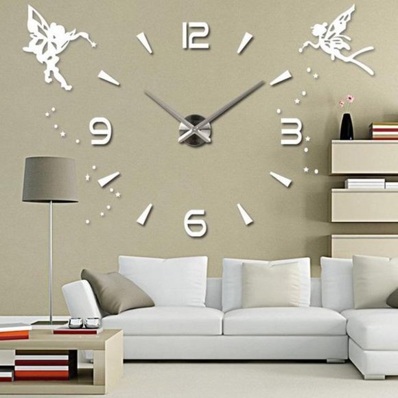 Large Wall Clock Quartz 3D - Picture 6 of 8